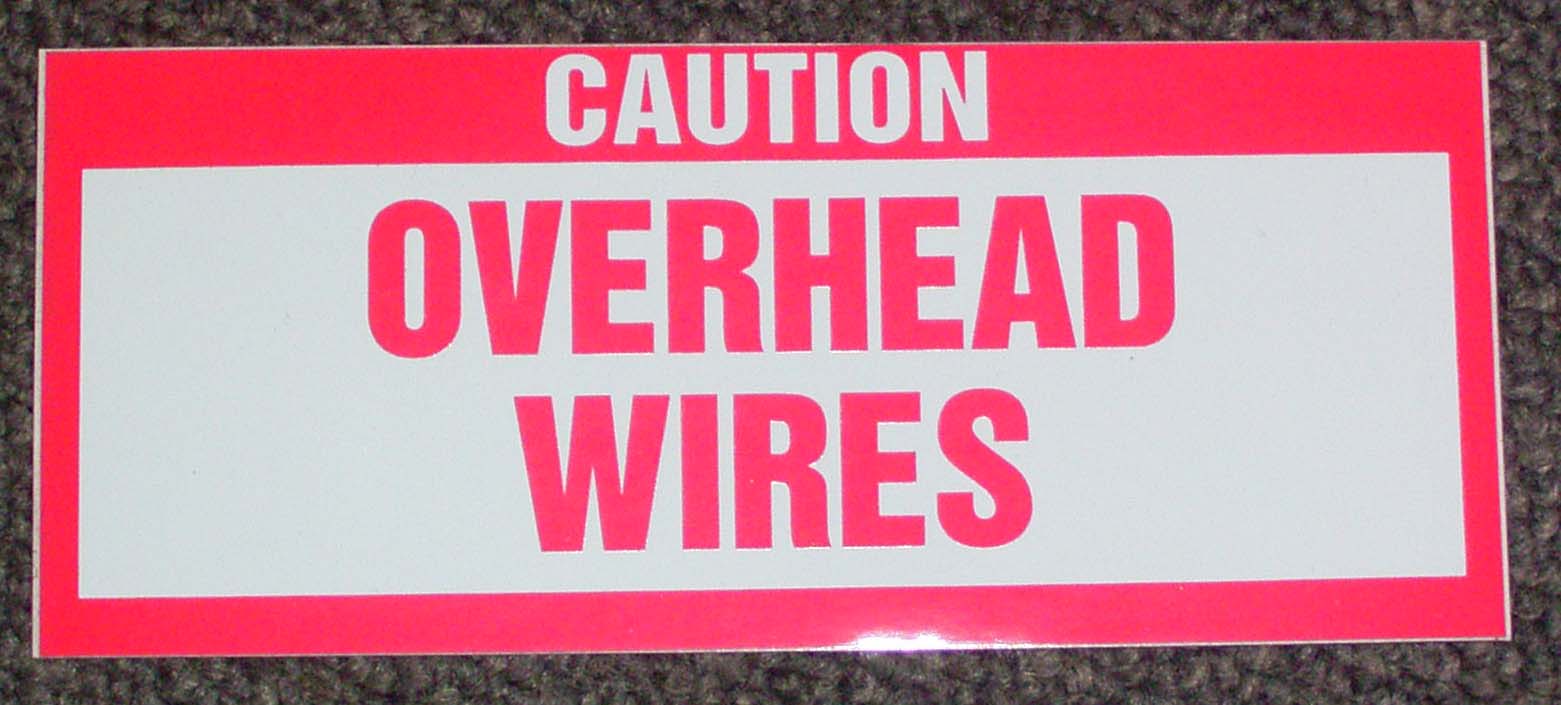 decal overhead wires